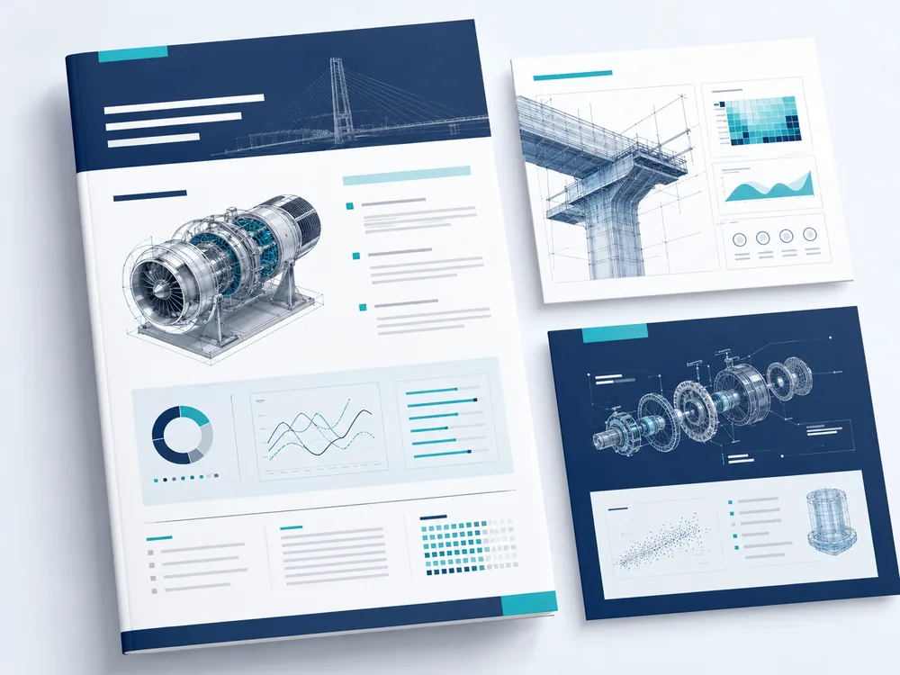 Technical engineering report assembled from the workflow